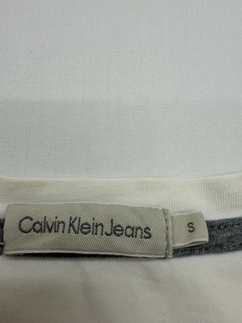 Calvin Klein Jeans Men White T-Shirt size S product image 3