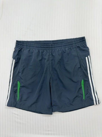 Adidas Men's Navy 3-Stripes Swim Board Shorts 2XL