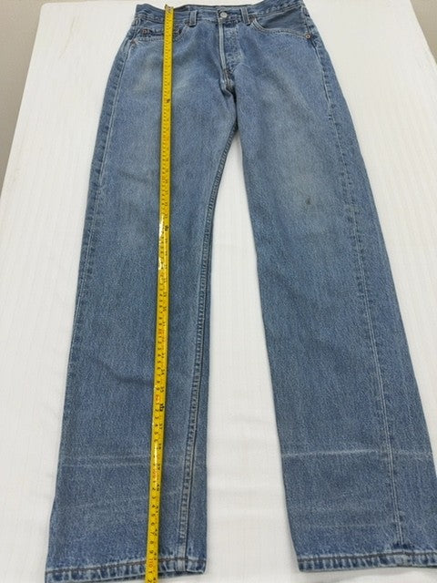 Levi's Men's Dark Blue 501 Original Jeans 33x34 Vintage