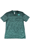 Adidas Men's Green T-Shirt – Size S, Short Sleeve, Crew Neck