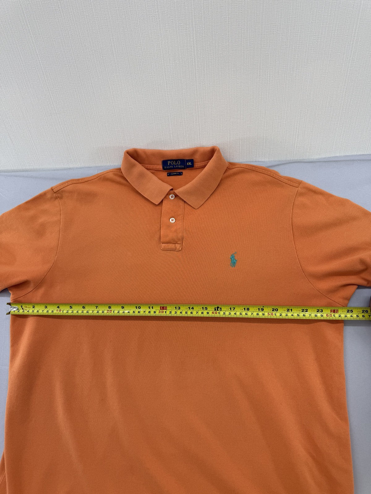 Polo Ralph Lauren Men Orange Polo Shirt size XXL product image 8