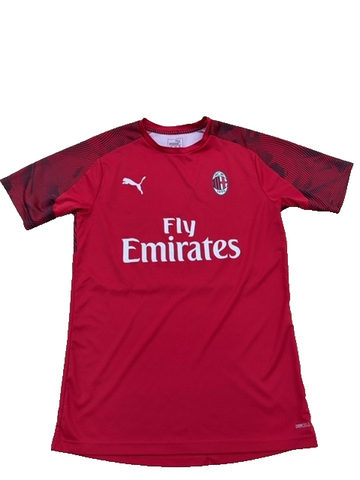 Puma AC Milan Soccer Jersey Men's M Red dryCELL Slim