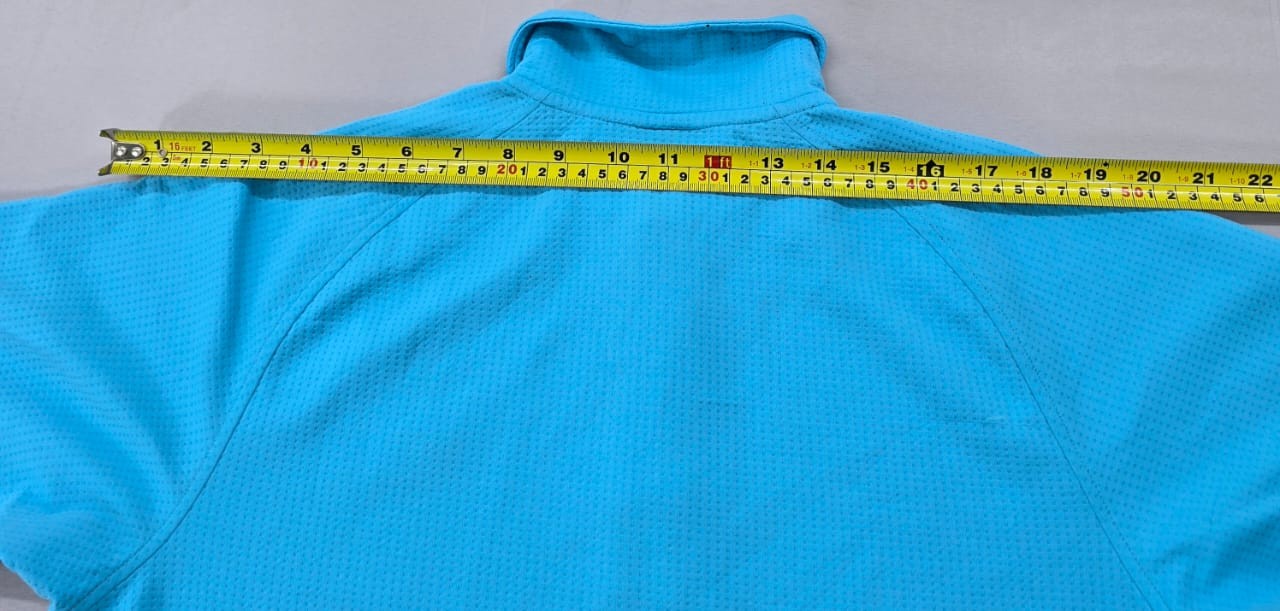 Nike Men's Blue Dri-FIT Polo Shirt Size M Short Sleeve Golf