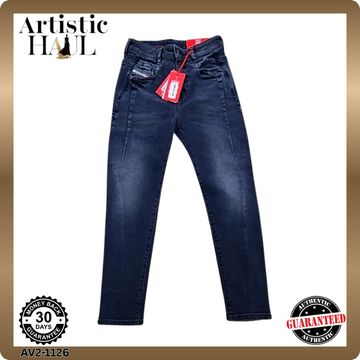 Diesel Women's Boyfriend Jeans W23 L32 Dark Wash Mid Rise