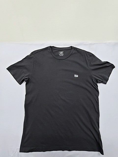 Lee Men's Black Cotton Pocket T-Shirt Size M Regular Fit