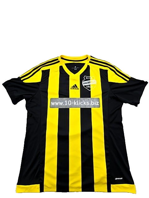 Adidas Men's Black Yellow Striped Soccer Jersey(#13) XL Climacool