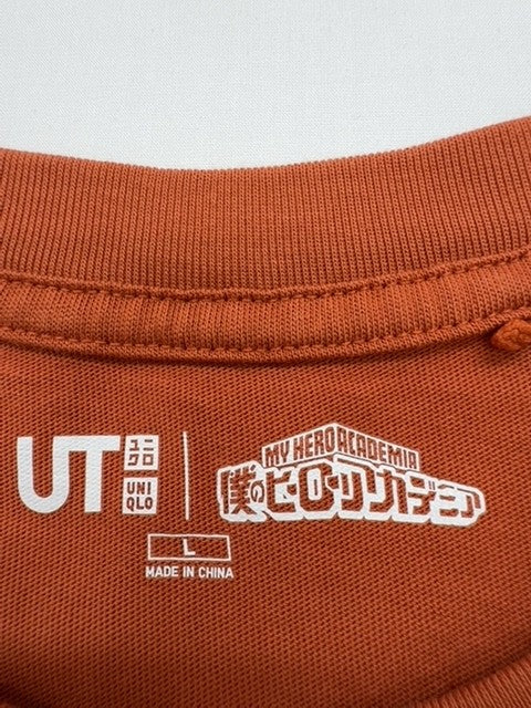 Uniqlo Boys Orange T-Shirt size L product image 3