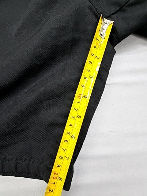 Kappa Men's Black Striped Swim Shorts Size M Nylon