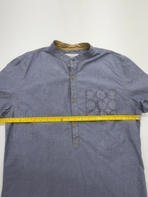 Bershka Men Blue Shirt size L product image 6