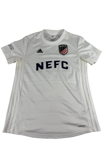 Adidas NEFC Home Football Shirt White Men Medium