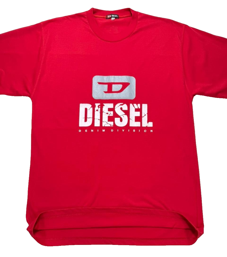 Diesel Men's Short Sleeve T-Shirt | Size:XL| Red Color