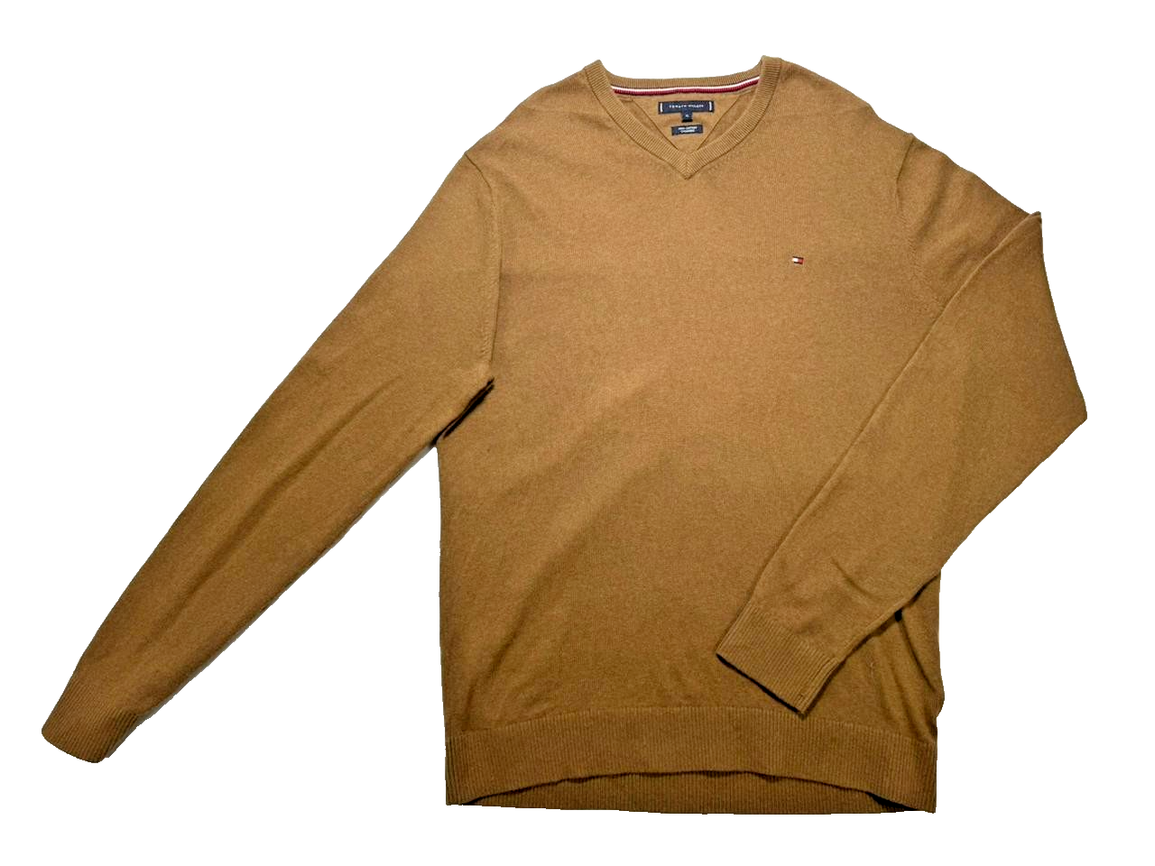 Tommy Hilfiger Men Pima Cotton Cashmere Sweater Size XL