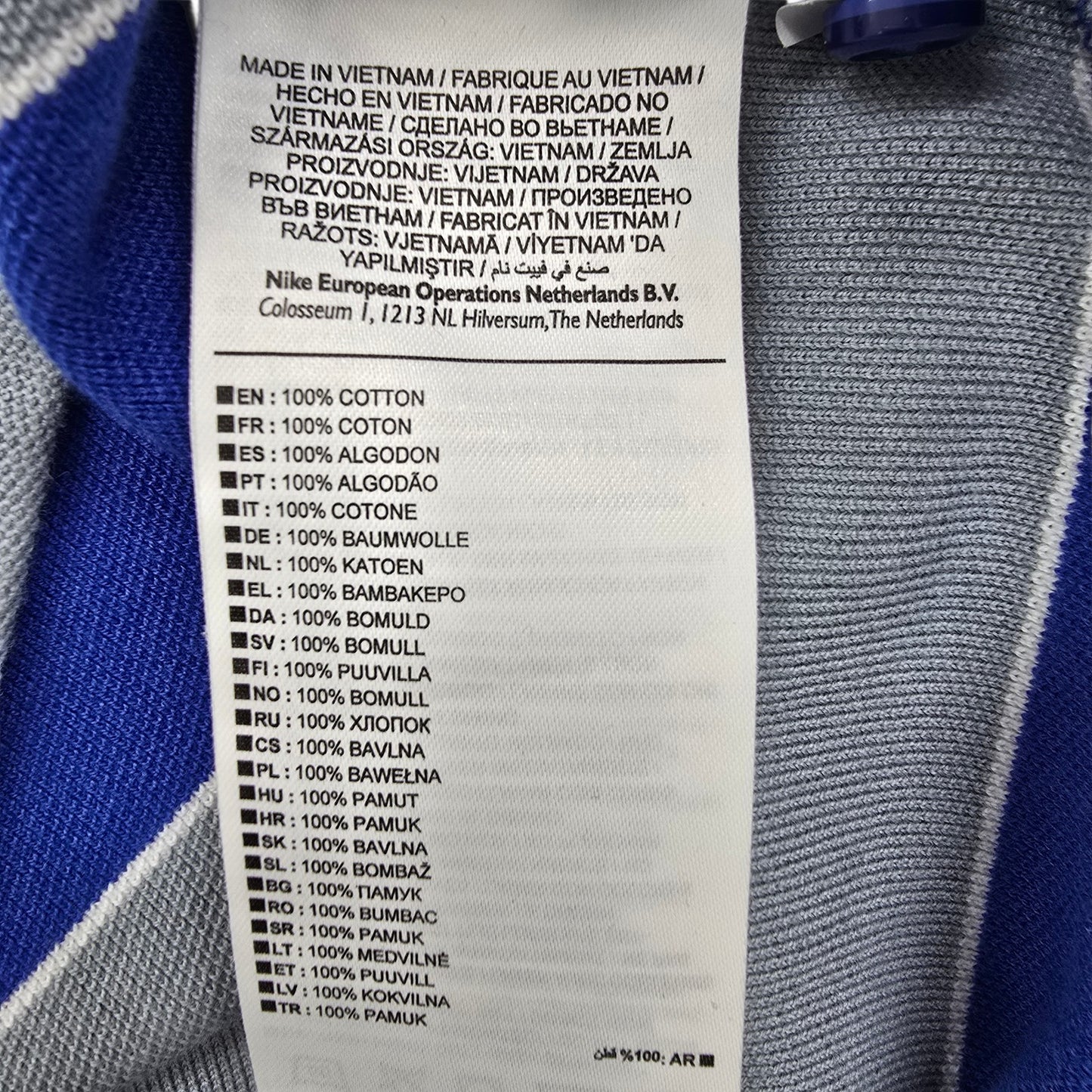 Nike Men Blue Polo Shirt size S product image 4