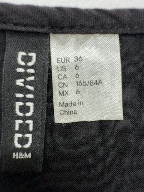 H&M Women Navy Dress size 6 product image 3
