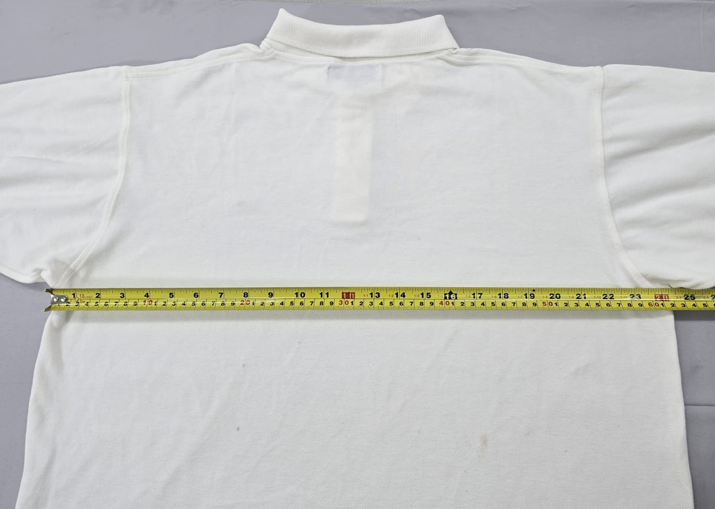 Fila Men's White Polo Shirt XL Short Sleeve Cotton Button