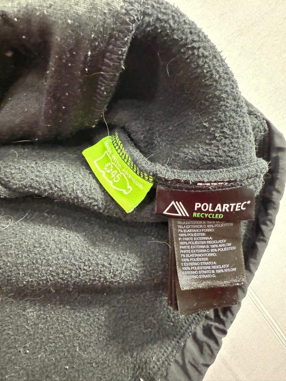 The North Face Women's Black Fleece Jacket Polartec Full Zip Outdoor Size M