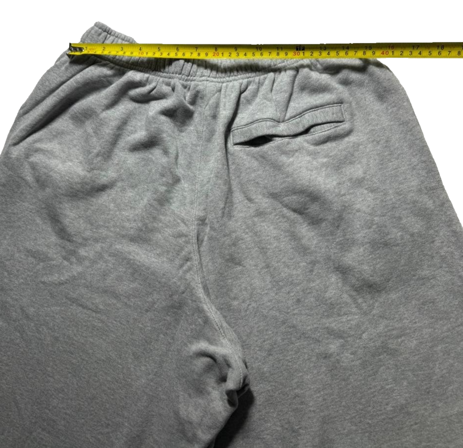 Vintage Y2K Nike Grey Baggy Sweatpants Joggers Comfy Loose Fit Unisex Size M