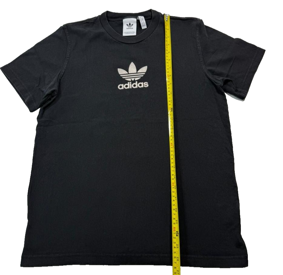 Men's Adidas Black T-Shirt Size S { Brand With The Three Strips}