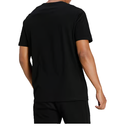 Puma Men's Black Ac Milan Acm Graphic T-Shirt Red Cat Logo Short Sleeve Size L