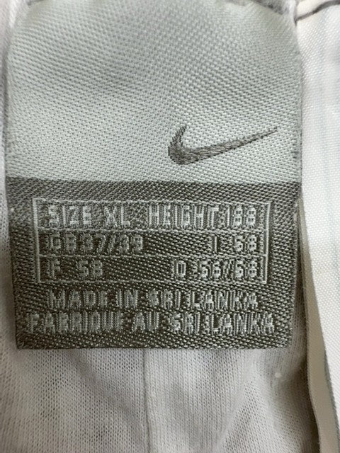 Nike Men's Beige Cargo Shorts XL Elastic Waist Regular Fit Summer