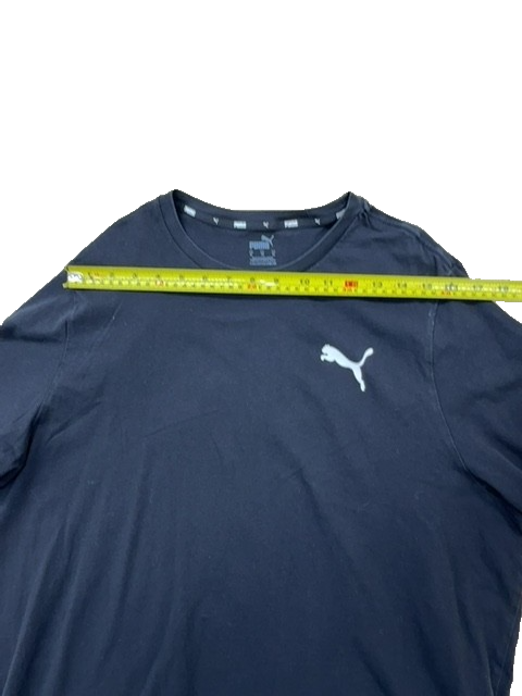 Puma Men's Black Oversized Cotton Tee XL