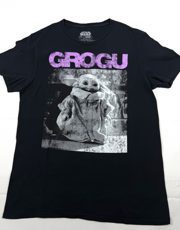 Star Wars Men'S Mad Engine Grogu T-Shirt Size Large