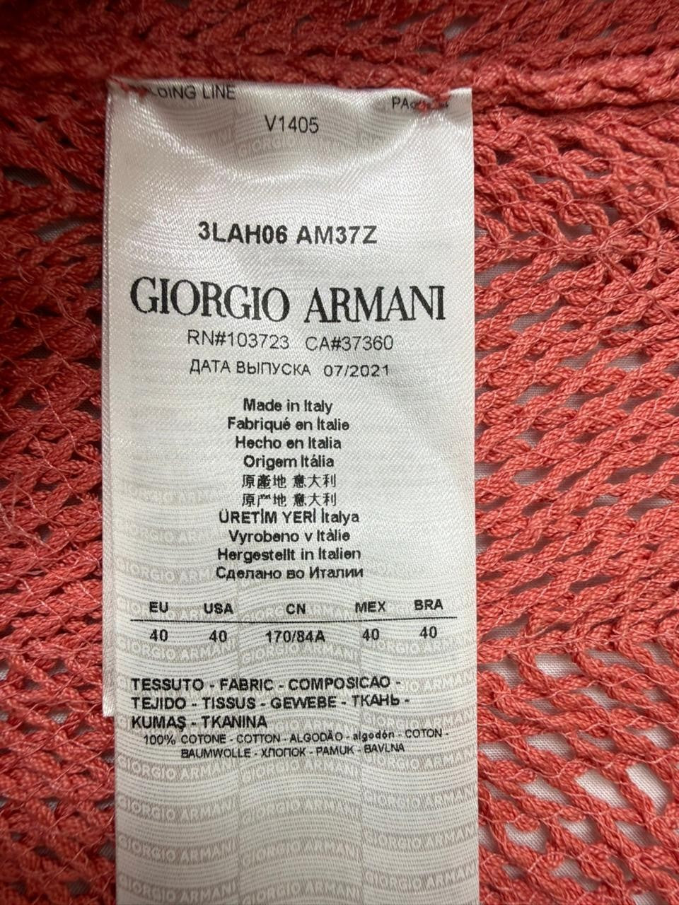 Giorgio Armani Women Red Tank Top product image 9