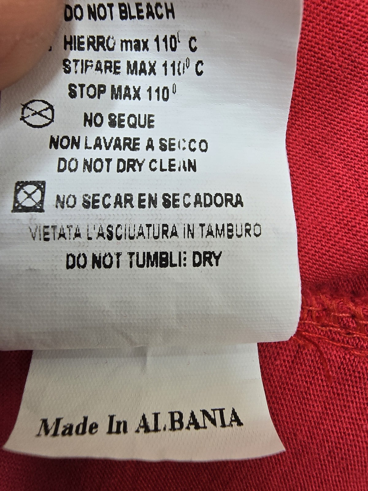 Supreme Box Logo Red T-Shirt M Short Sleeve 100% Cotton