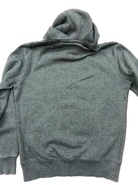 Superdry Black Label Men's M Gray Fleece Hoodie Vintage