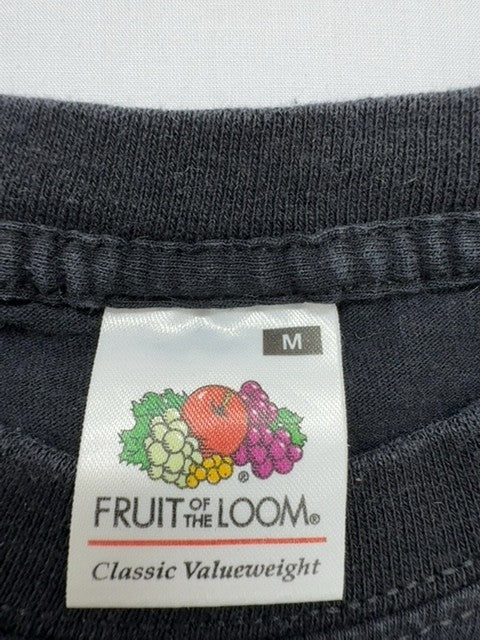 Fruit of the Loom Men Black T-Shirt size M product image 3