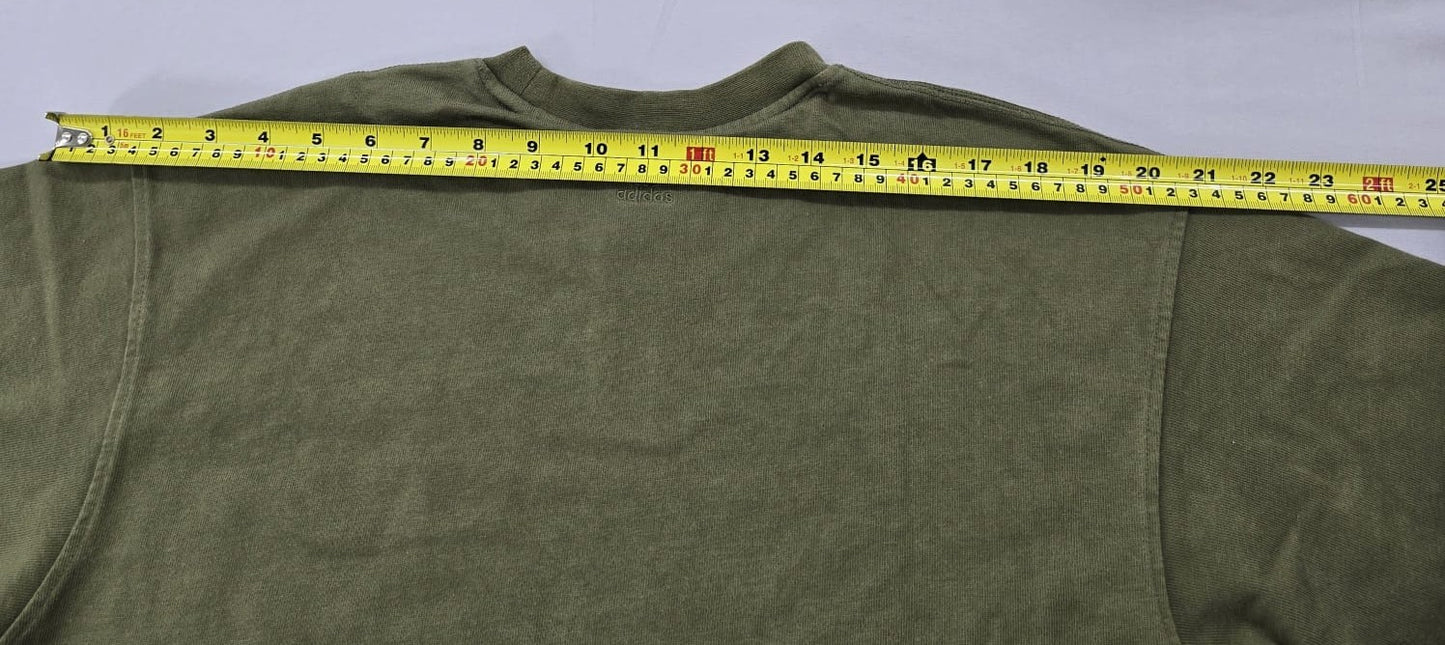 Adidas Men's Green Short Sleeve T-Shirt Size M RN18837C-4032