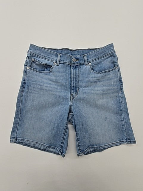 Levi's Boys Light Blue Denim Shorts 17" Inseam Size 38cm Excellent Cond