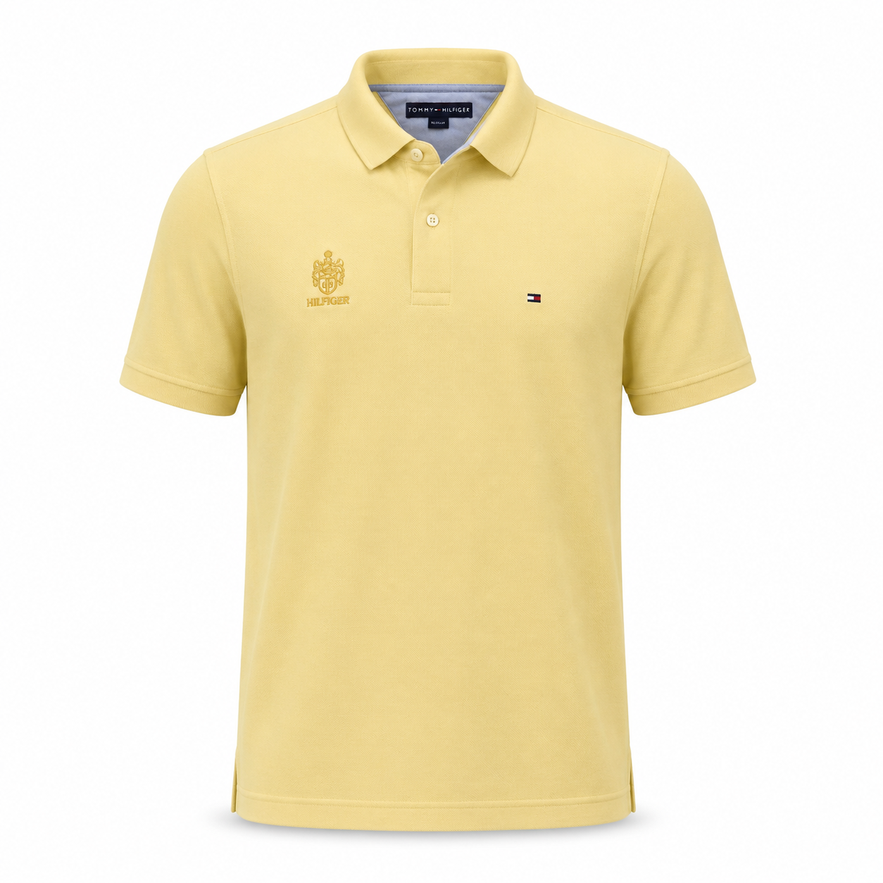 Tommy Hilfiger Men Yellow Polo Shirt size M product image 2