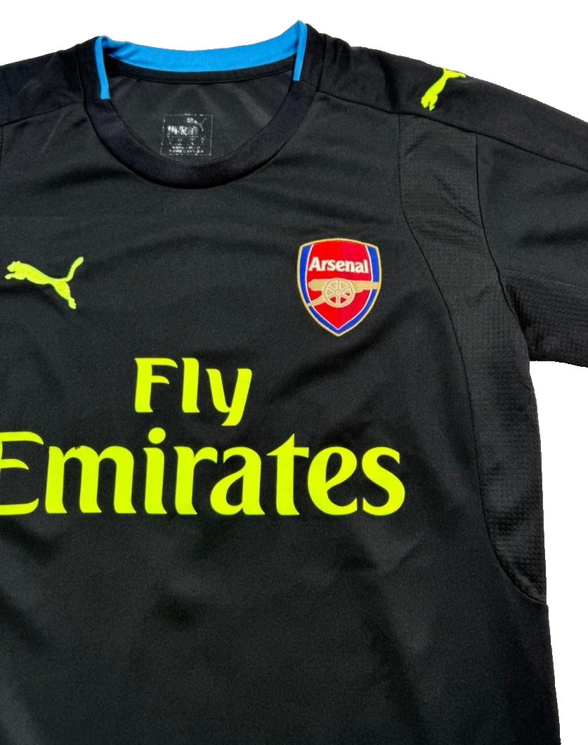 Puma Arsenal 2016 Long-Sleeve Goal Keeper Shirt In Black - Size S
