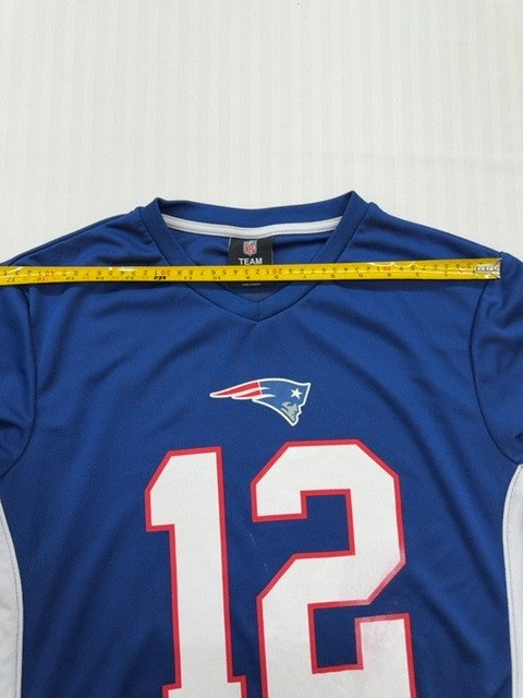 Fanatics Men's Royal Blue Brady 12 NFL Jersey Size L