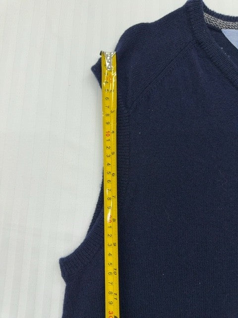 Tommy Hilfiger Men's Navy V-Neck Sweater Vest Size M
