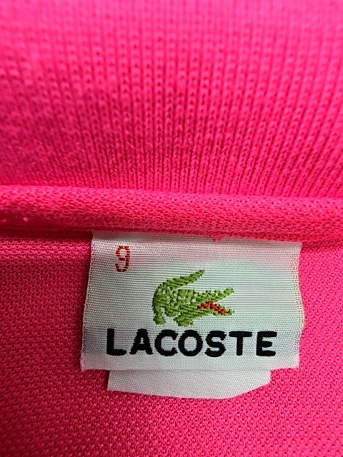 Lacoste Men's Fuchsia Pink L.12.12 Polo Shirt Cotton Pique Short Sleeve