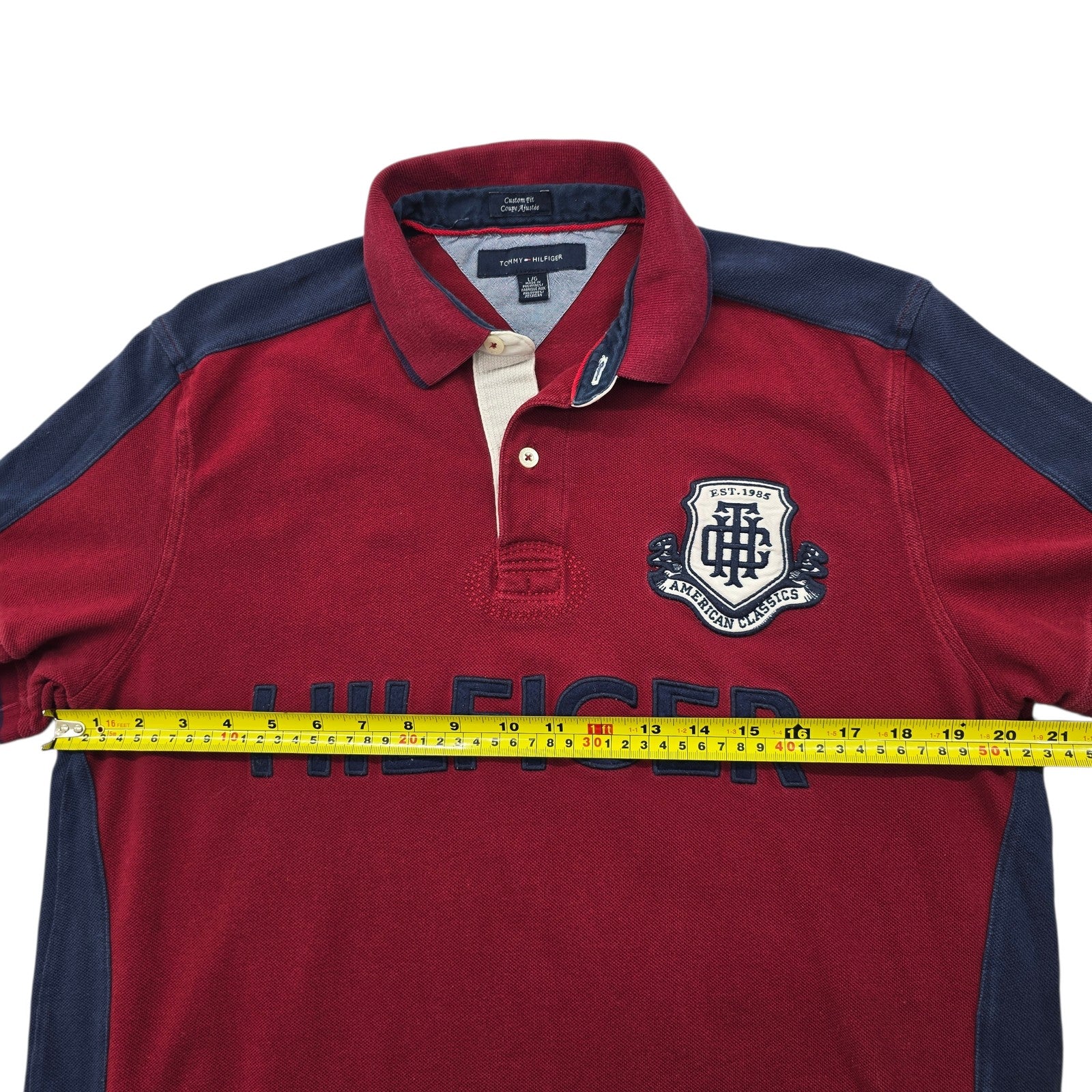 Tommy Hilfiger Men Navy Polo Shirt size L product image 6