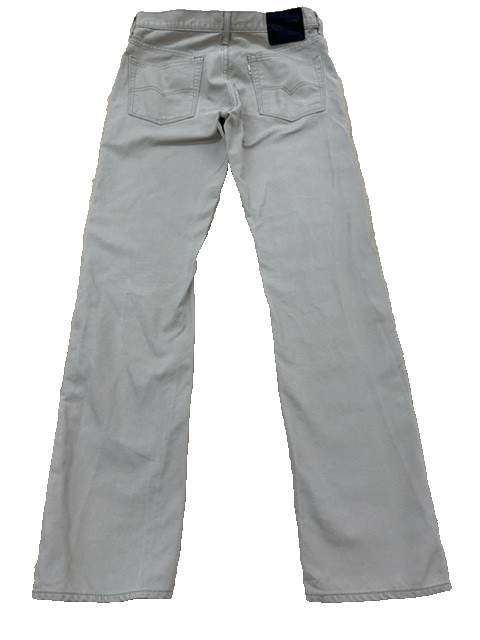 Levi's Men's Grey Slim 513 Jeans W32xL34 100% Cotton
