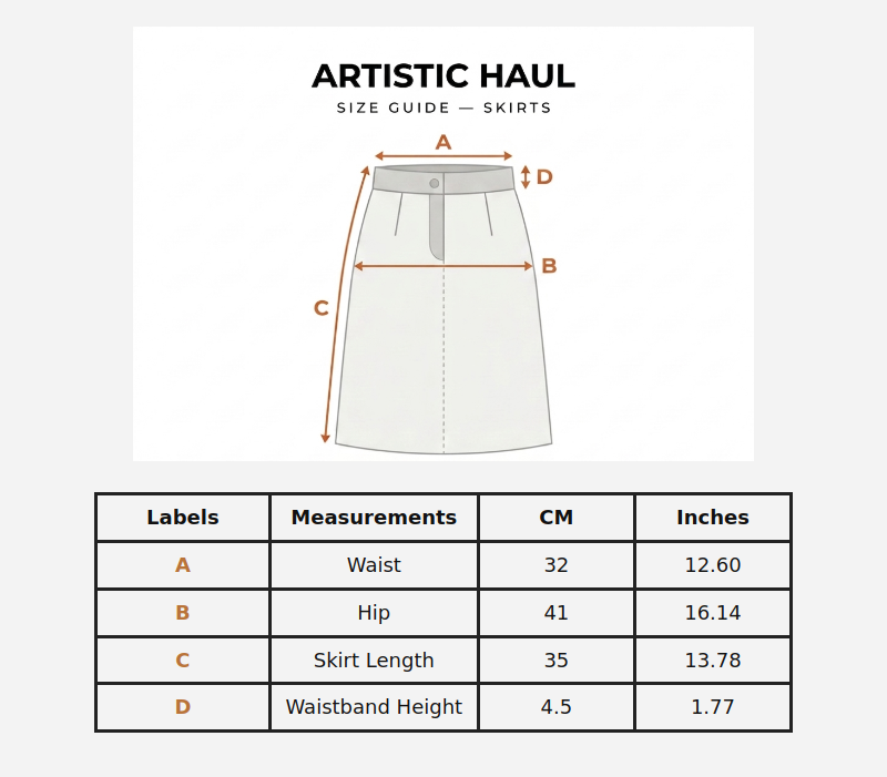 Artistic Haul Girls Black Skirt size M product image 4