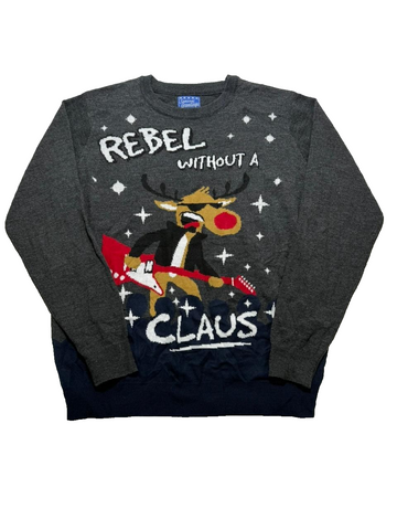 Sweater Seasons Greetings Rebel Without A Claus