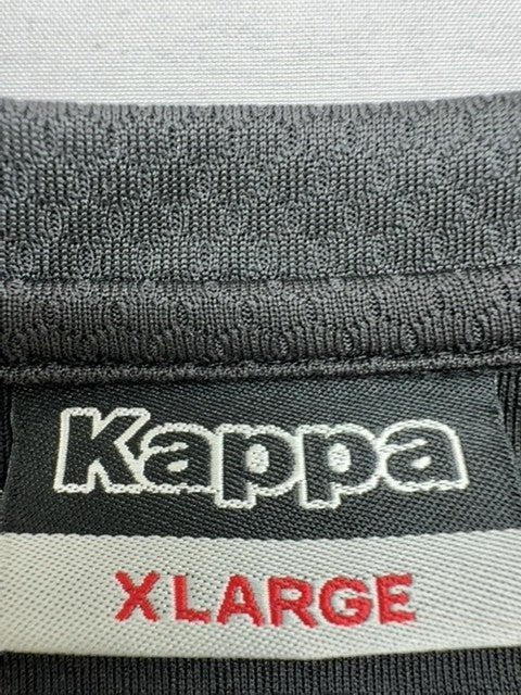 Kappa Men's Black T-Shirt XL Crew Neck Omini Logo Short Sleeve