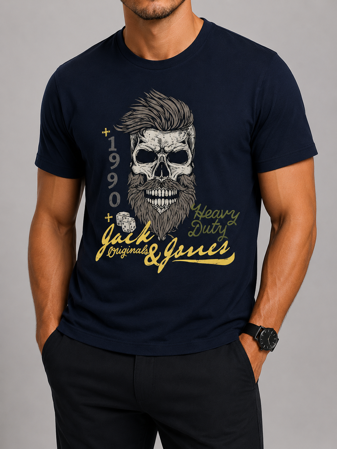 Artistic Haul Men Navy T-Shirt size M product image 1