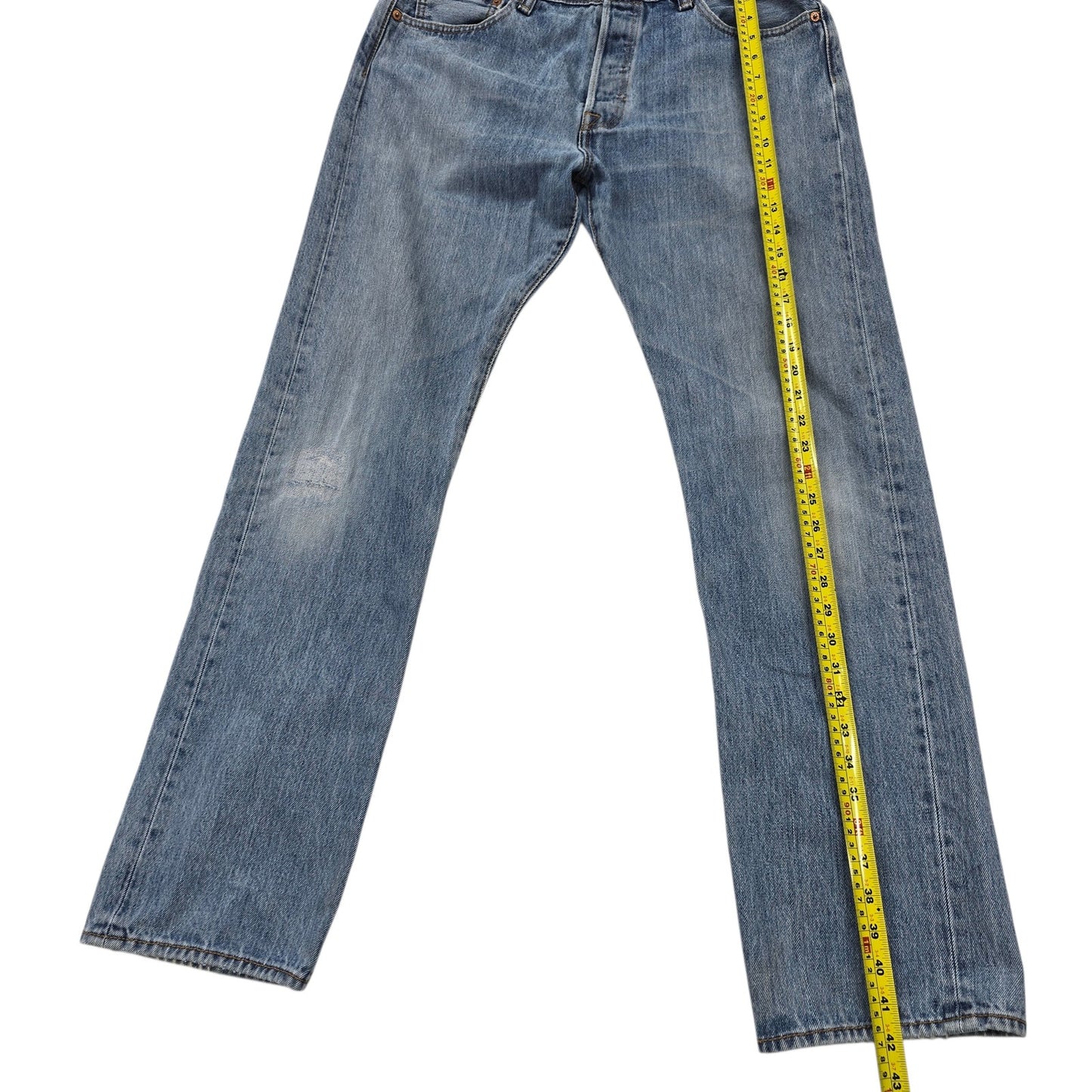 Levi’s 501 Men's Light Blue Straight Jeans W34 L34