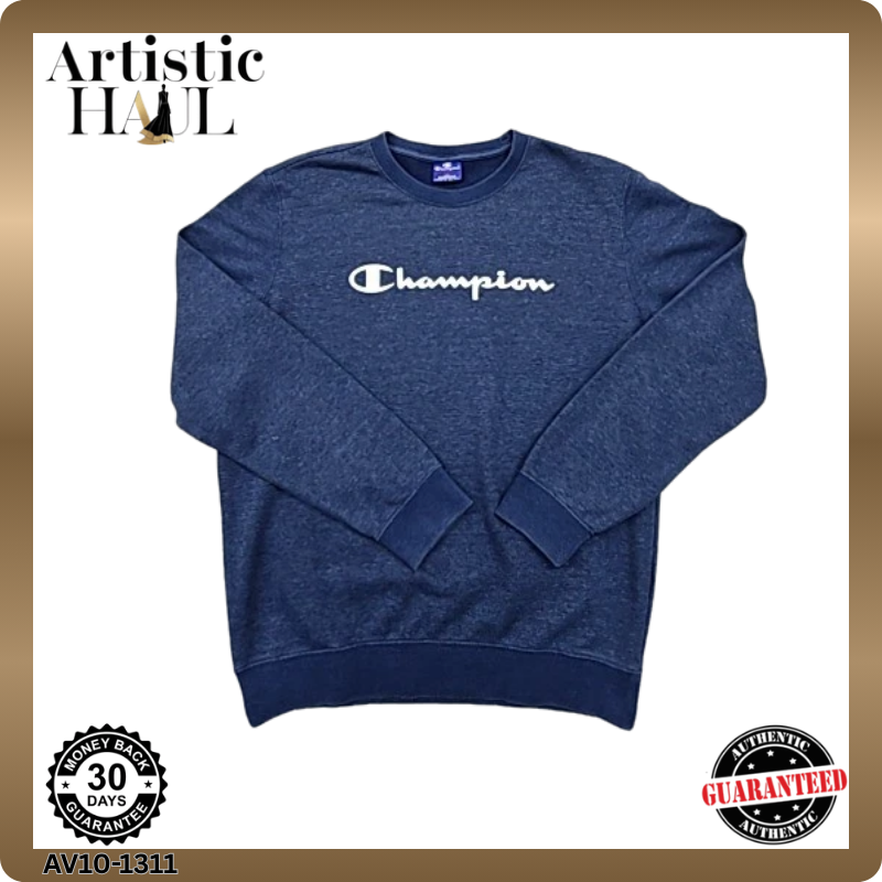 Champion Men Navy Sweatshirt size M product image 1