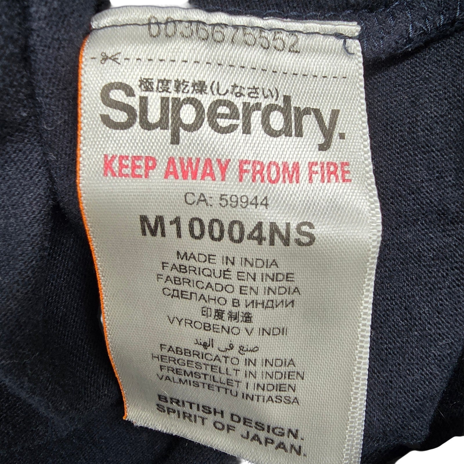 Superdry Men Navy T-Shirt size M product image 4