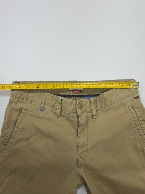 Tommy Jeans Men's Khaki Straight Pants 30x32