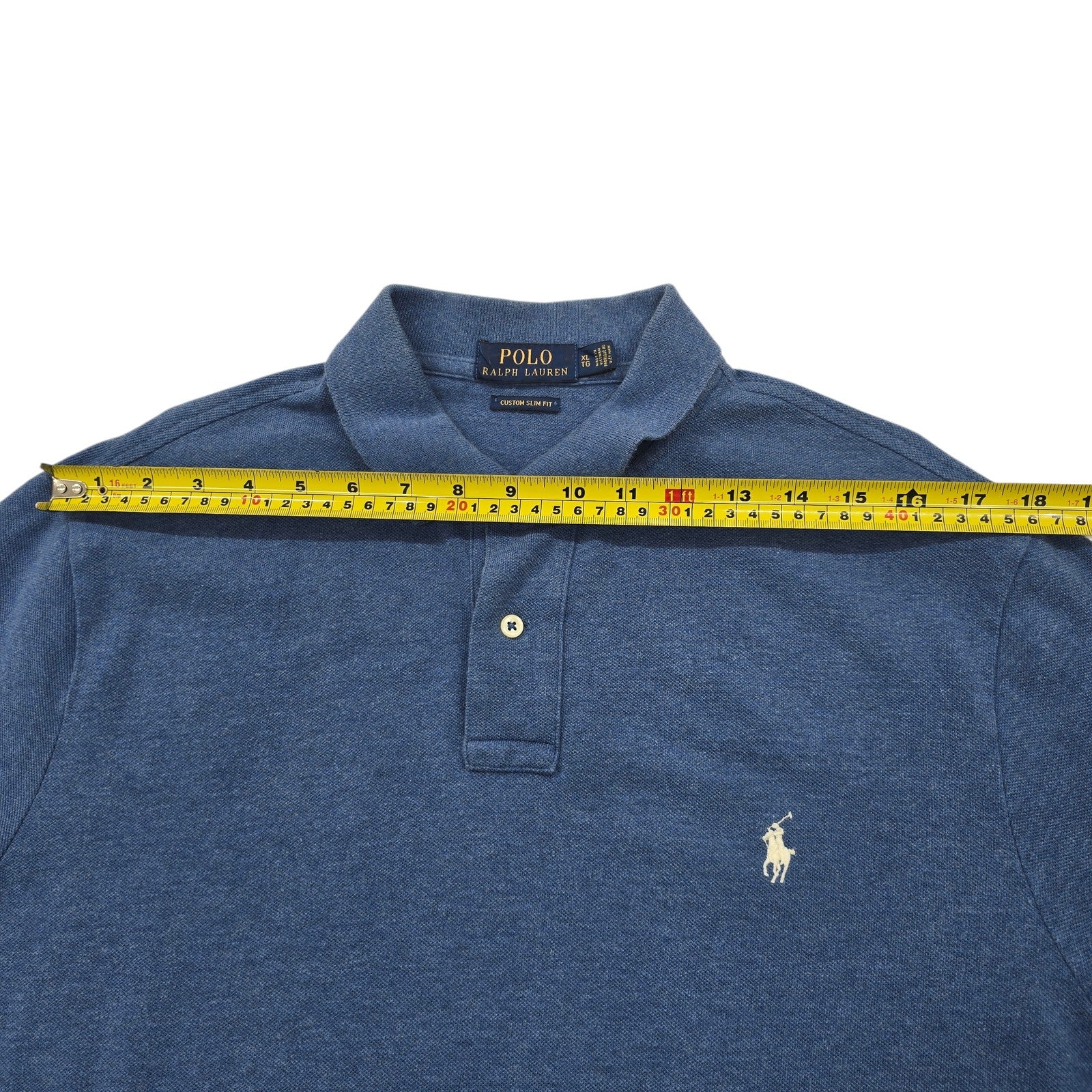 PPolo Ralph Lauren Men Blue Polo Shirt size XL product image 5
