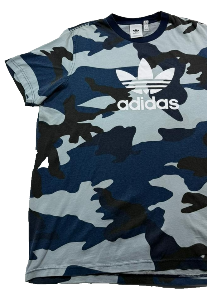 Adidas Originals Camo Print T-Shirt Men's Size XL Urban Casual Style