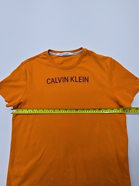 Calvin Klein Jeans Men Orange T-Shirt size L product image 7